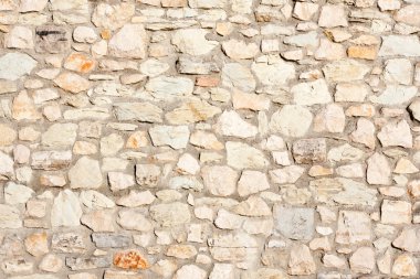 Mediterranean nature stone wall background clipart