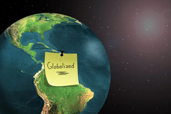 世界全球化 免版税图库照片