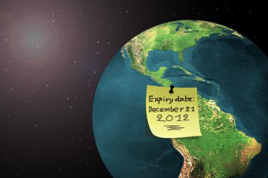 End of the world 2012 clipart
