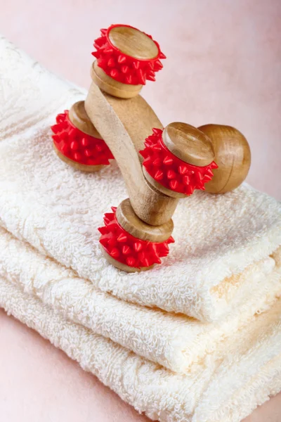 Chinese wooden massage tool — Stock Photo, Image