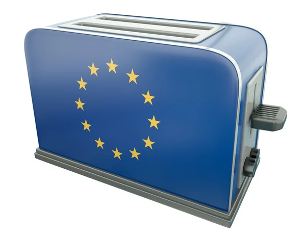 欧盟的烤面包机 — 图库照片