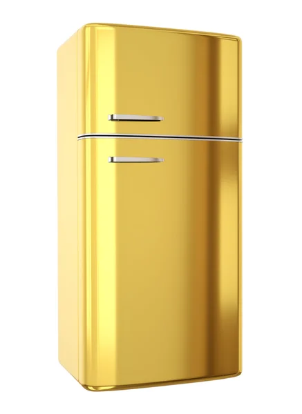 골드 냉장고 — 스톡 사진