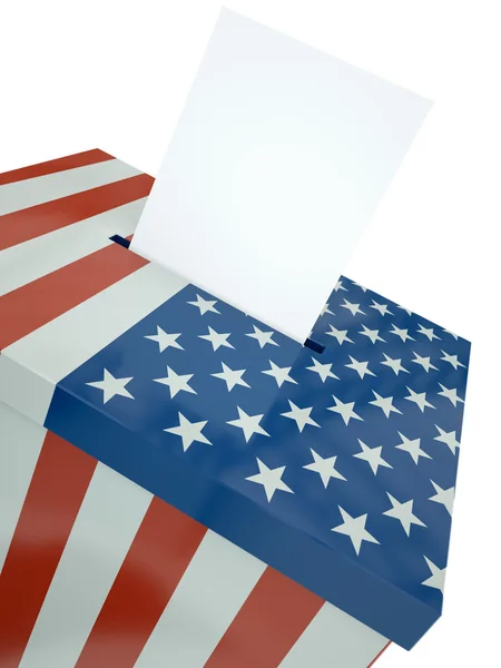 stock image US ballot