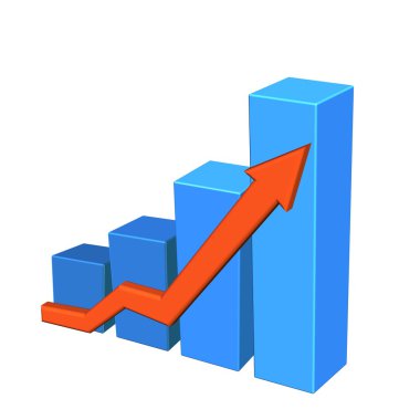 Business diagram for design clipart