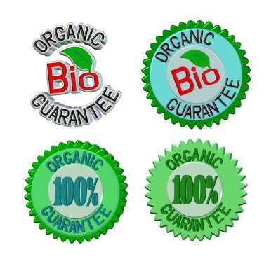 Organik baskı etiket tasarımı için ayarla