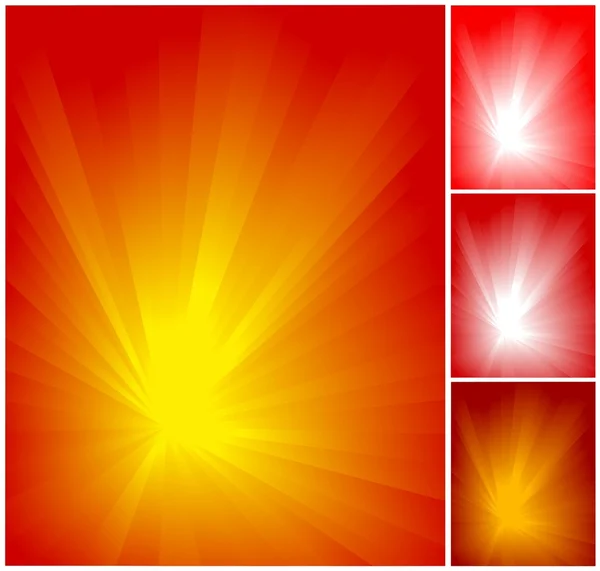 Abstract light background set — Stock Vector