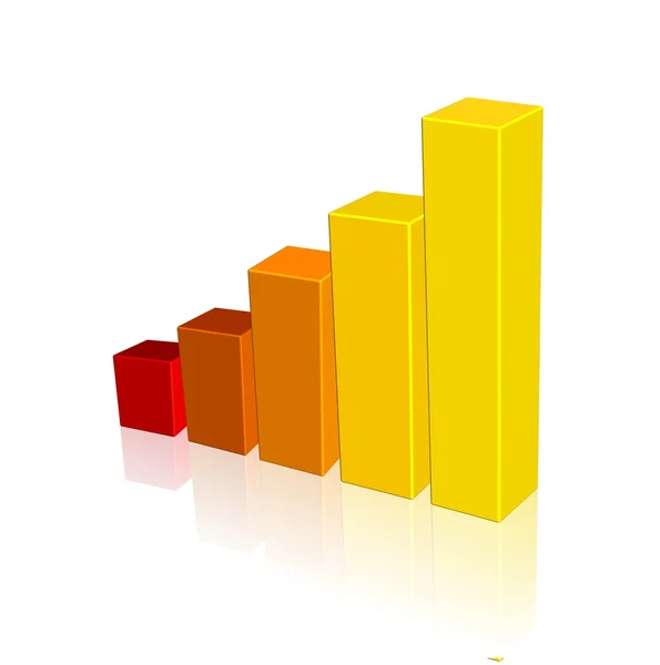 Diagrama de negócios para design —  Vetores de Stock