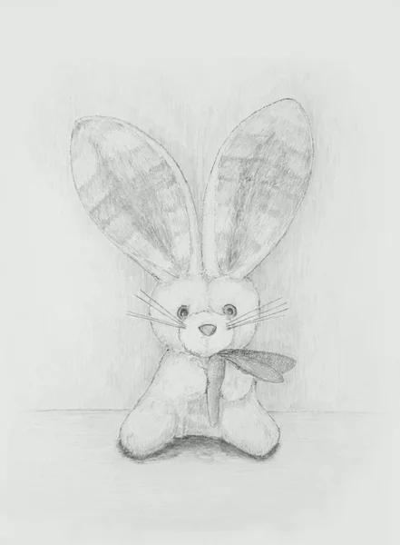 玩具兔子 — 图库照片