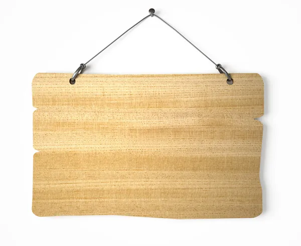 Old wood notice board — Stock Photo, Image