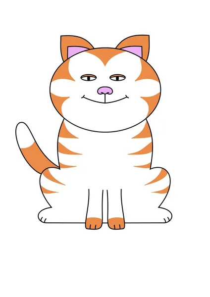 Cartoon Cat — Stock Photo, Image