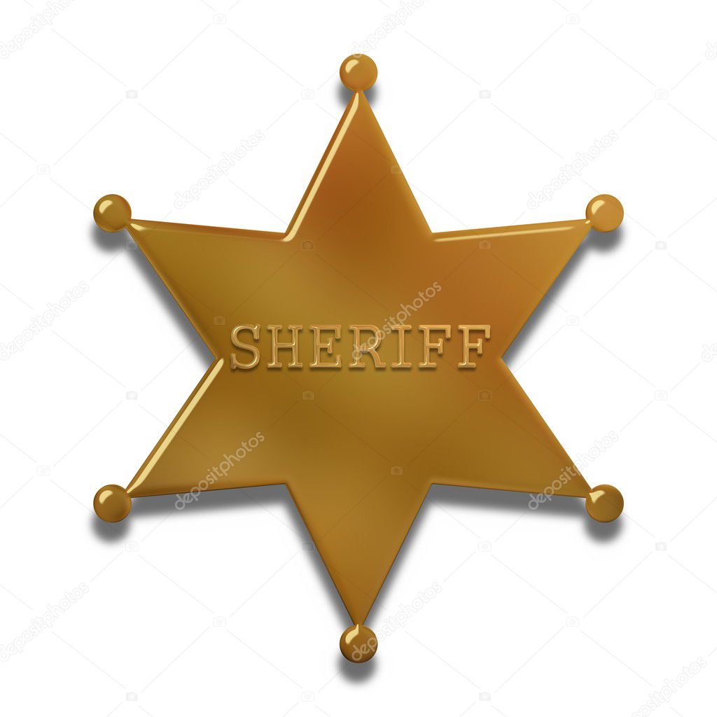 Sheriff badge Stock Photo by ©darrenw 5392250