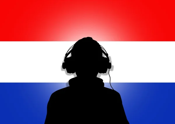 Muzyka Holandia — Zdjęcie stockowe