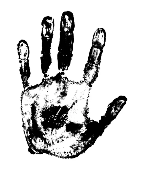 Отпечаток руки — стоковое фото