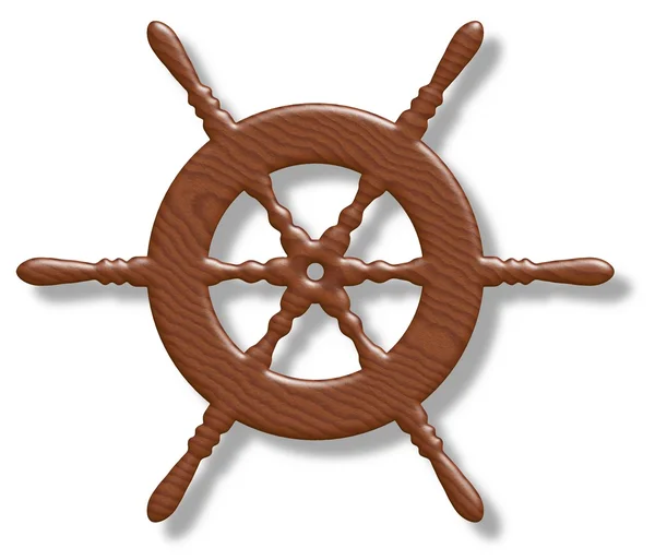 Ship wheel — Stock Photo, Image