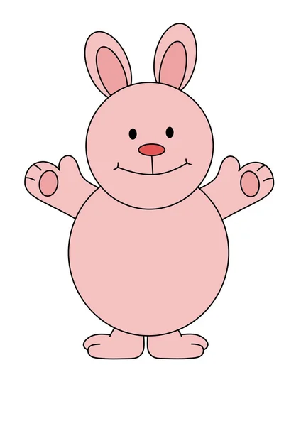 Cartoon Bunny — Stock Photo, Image