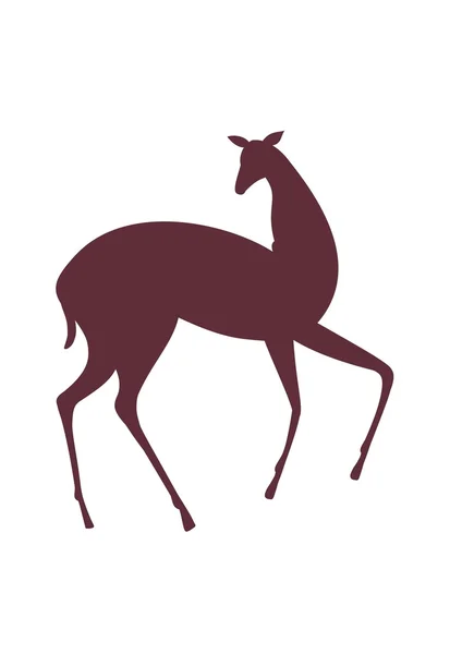 Ikona jelenia — Zdjęcie stockowe