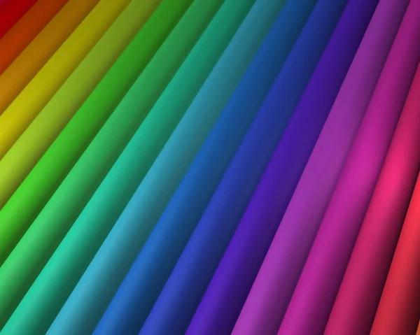 斜めの虹 — ストック写真