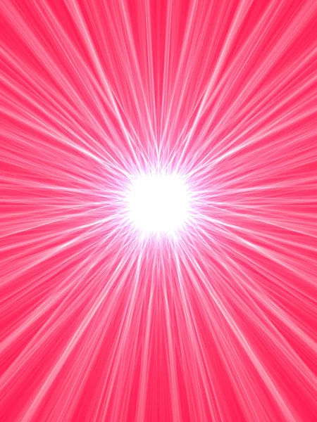 Roze starburst — Stockfoto