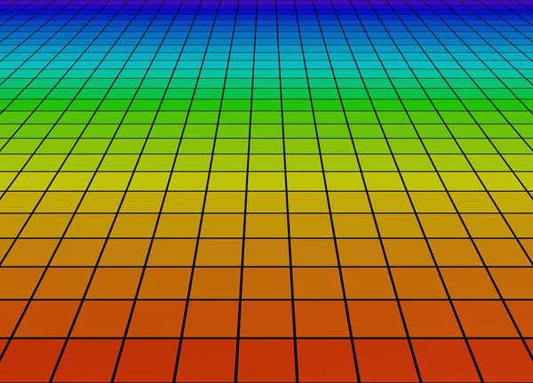 Cuadrícula de color — Foto de Stock