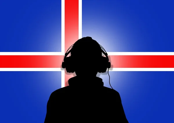 Islandia Música — Foto de Stock