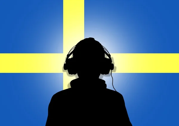 瑞典音乐 — 图库照片