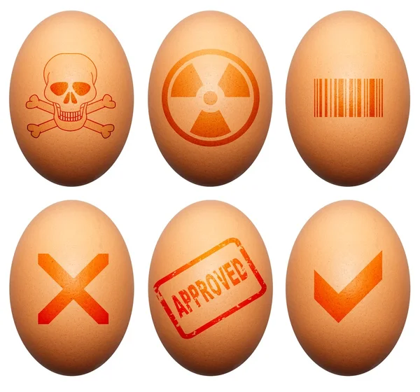 Vajíčko symboly — Stock fotografie