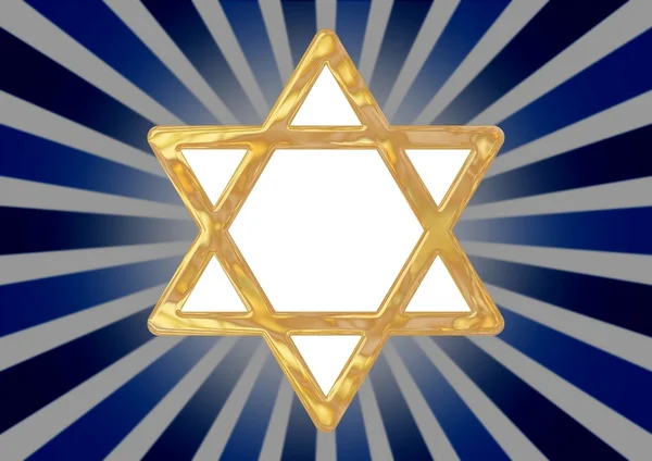 Star of David symbol — Stock Photo, Image