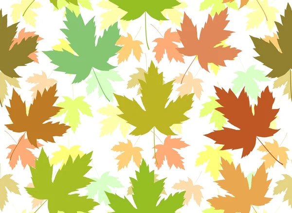 Maple leaf seamless tile — Stock Photo, Image