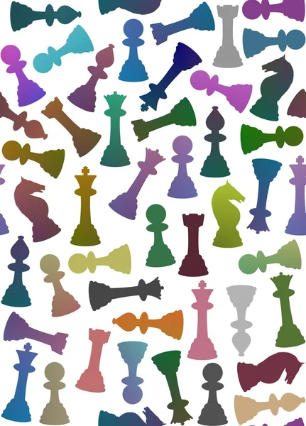 Nahtloses Schach — Stockfoto