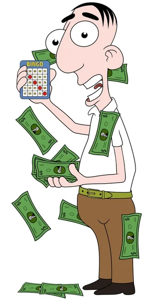 Bingo-Gewinner — Stockfoto