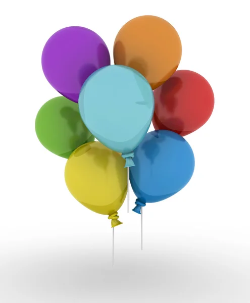3D balonlar — Stok fotoğraf