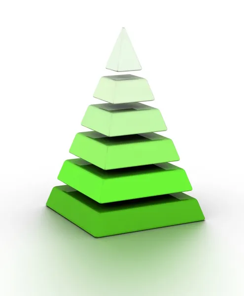 Piramidy biznesu — Zdjęcie stockowe