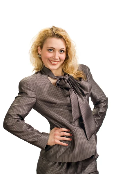 A young successful girl — Stock Photo, Image