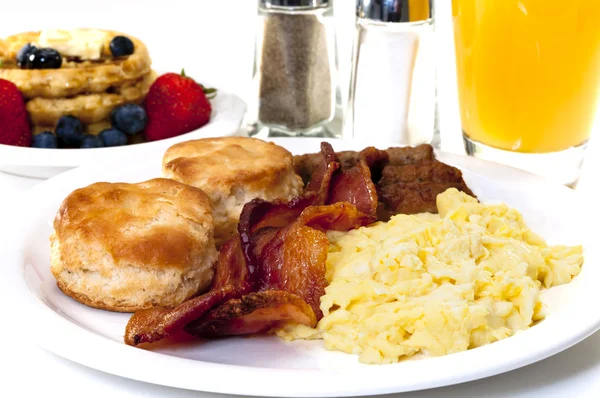 Big Country Breakfast — Stock Photo, Image