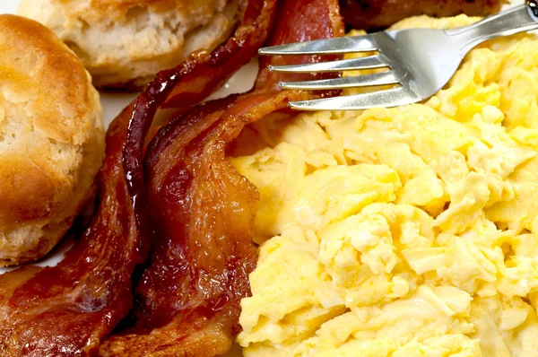 Country Breakfast Closeup — Stock Photo, Image