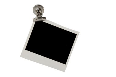 Blank Photo Isolated