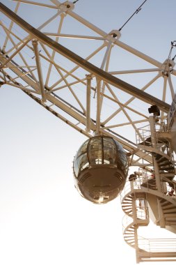 London Eye'ye kapsül. Londra. Birleşik Krallık