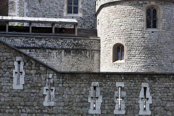 ロンドン塔のアーキテクチャの詳細 — ストック写真