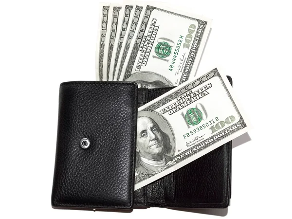 Wallet, dollars — Stock Photo, Image