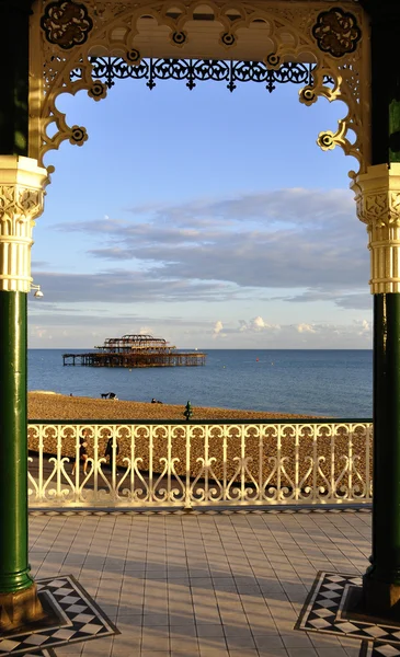 West pier Brighton — Stok fotoğraf