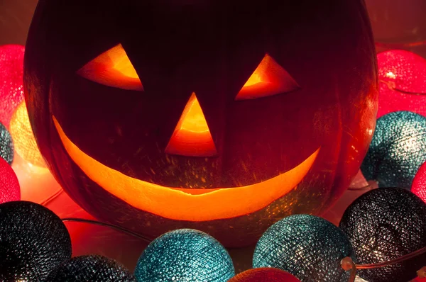Lanterna de Halloween — Fotografia de Stock