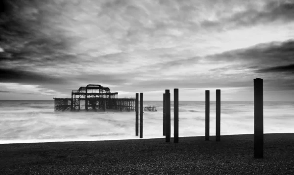Brighton west pier — Stok fotoğraf