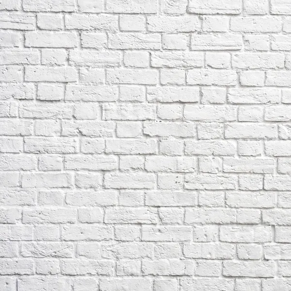 Muro di mattoni bianchi Fotografia Stock