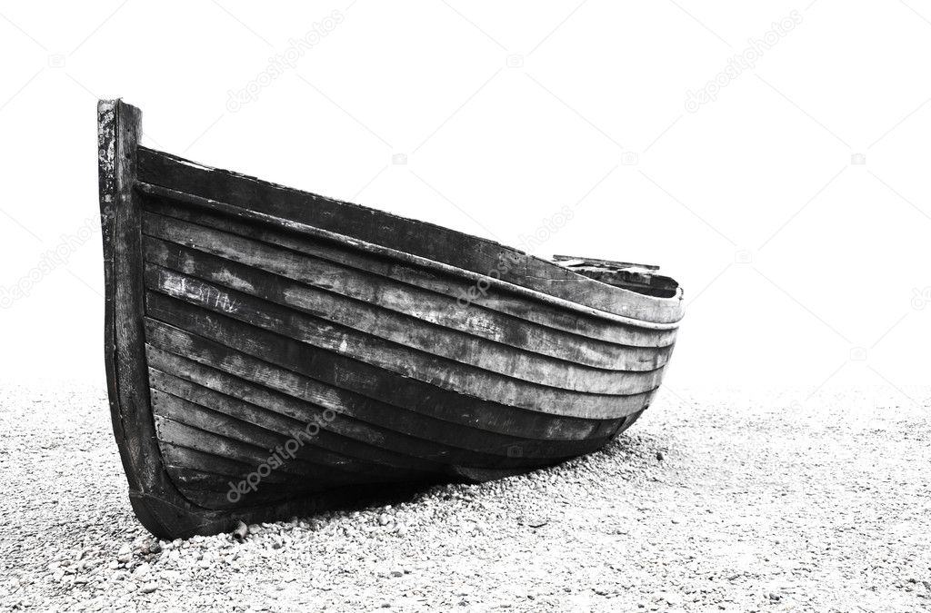 Old fisherman boat