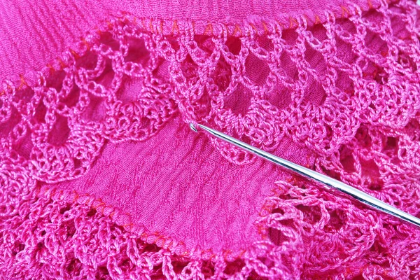 Lace, crochet — Stok Foto
