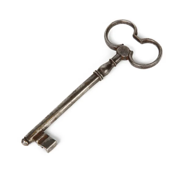 Una vieja llave oxidada — Foto de Stock