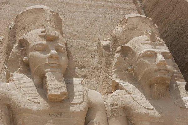 Estátua de Ramsés II em Abu Simbel — Fotografia de Stock
