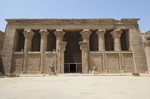 Eingang zum Tempel von Edfu — Stockfoto