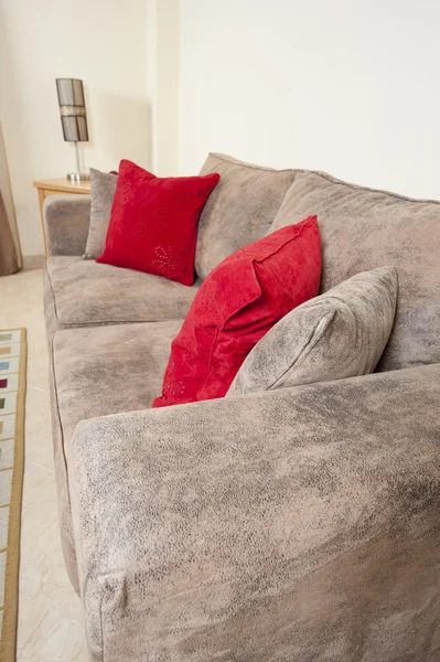 Sofa in een woonkamer — Stockfoto