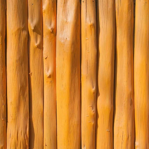 Mur en bois naturel — Photo